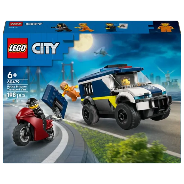 Constructor LEGO Police Prisoner Transport Van Clasic/ Blue photo 1