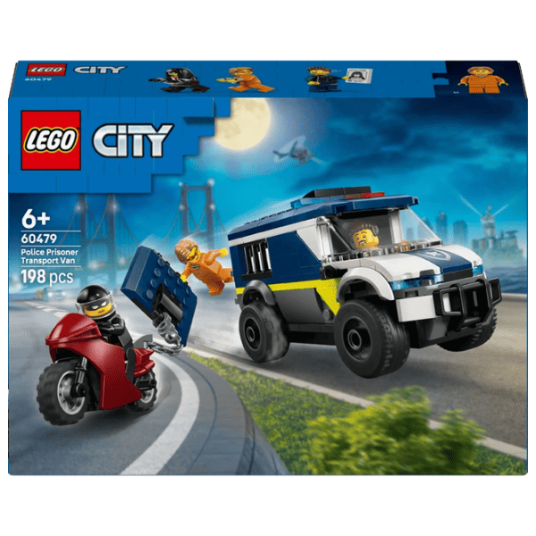 Constructor LEGO Police Prisoner Transport Van Clasic/ Blue photo 1