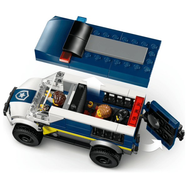 Constructor LEGO Police Prisoner Transport Van Clasic/ Blue photo 5