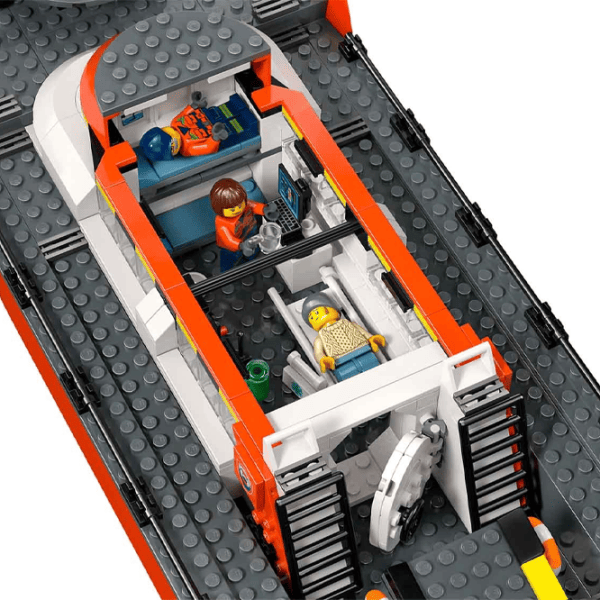 Constructor LEGO Coast Guard Rescue Boat & Helicopter Clasic/ Orange photo 4