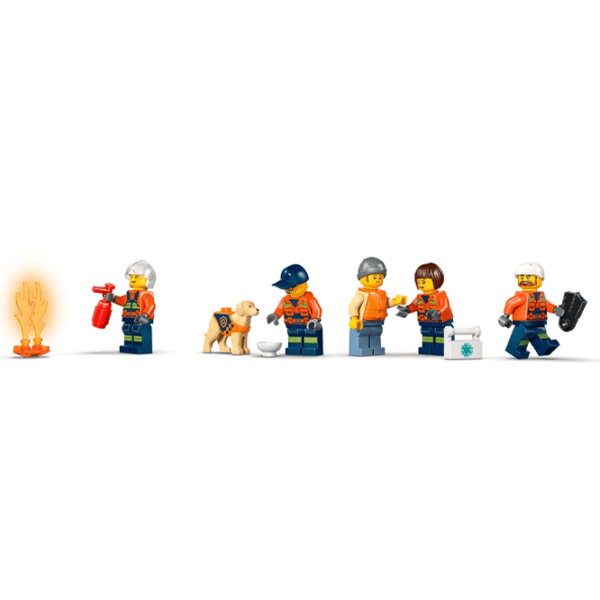 Constructor LEGO Coast Guard Rescue Boat & Helicopter Clasic/ Orange photo 6
