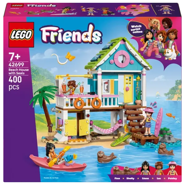 Constructor LEGO Beach House with Seals Clasic/ Aquamarin photo 1