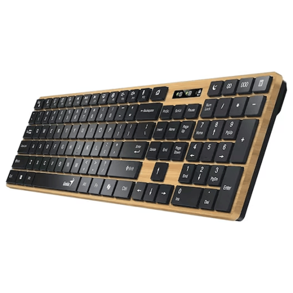 Tastatură Genius SlimStar 7250BT Fără fir / Pine Wood photo 2