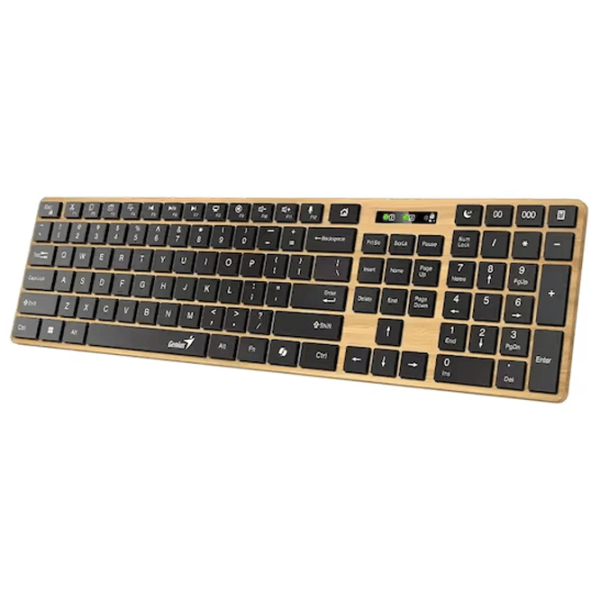 Tastatură Genius SlimStar 7250BT Fără fir / Pine Wood photo 5