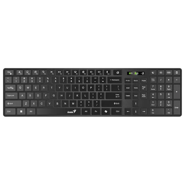 Tastatură Genius SlimStar 7250BT Fără fir / Black photo 1