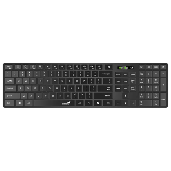 Tastatură Genius SlimStar 7250BT Fără fir / Black photo 1