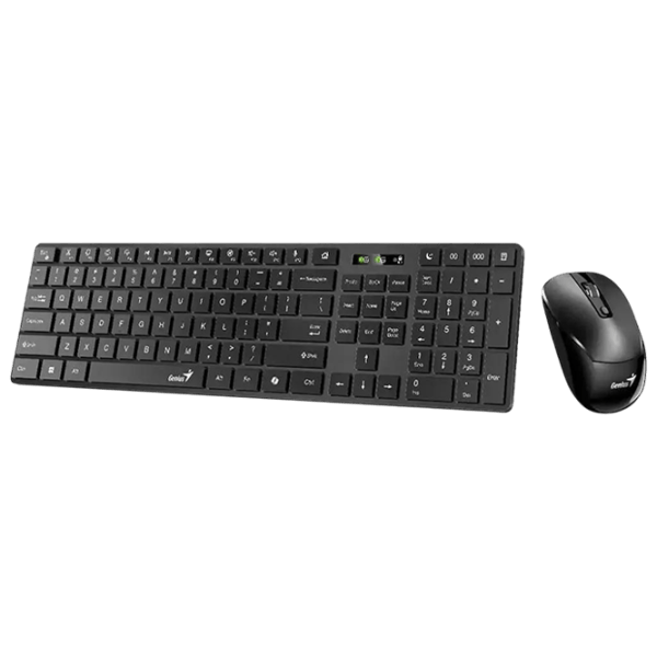 Tastatura & Mouse Genius SlimStar 8250 Fără fir / Black photo 2