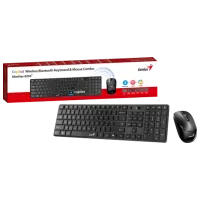 Клавиатура и Мышь Genius SlimStar 8250 Беспроводные / Черный photo 4