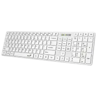 Клавиатура Genius SlimStar 126 Проводная / Белый photo 4