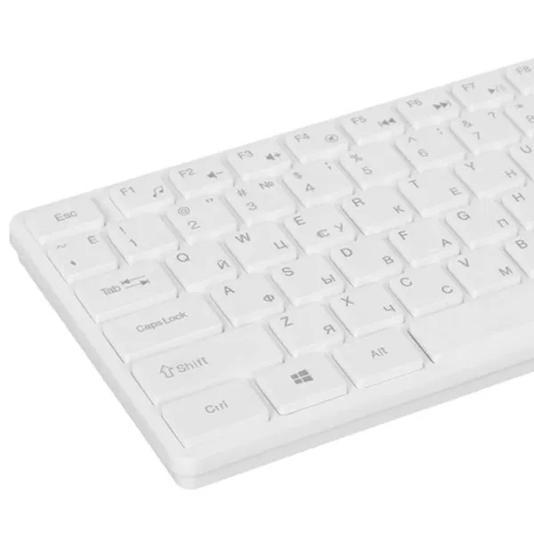 Tastatură Genius SlimStar 126 Cu fir / White photo 5