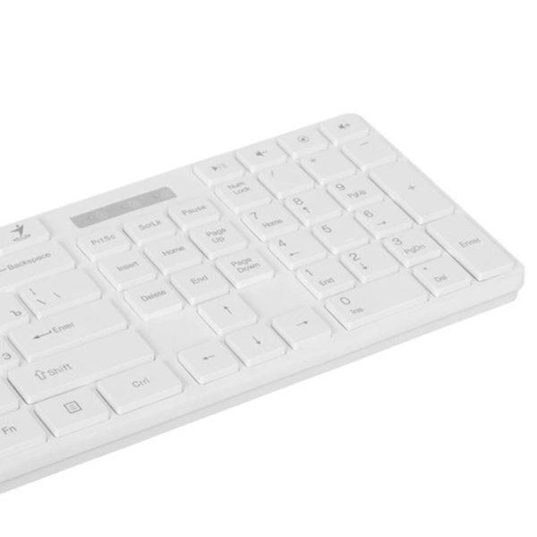 Tastatură Genius SlimStar 126 Cu fir / White photo 6