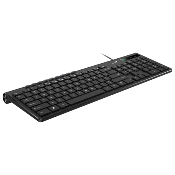 Tastatură Genius SlimStar 230 II Cu fir / Black photo 3