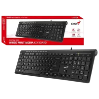 Клавиатура Genius SlimStar 230 II Проводная / Черный photo 6
