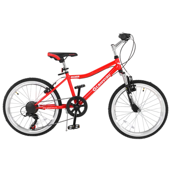 Bicicletă Glamvers Rider 20"  Aluminiu / Red  photo 1