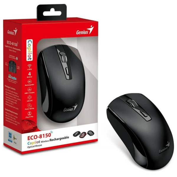 Mouse Genius ECO-8150 Black photo 5