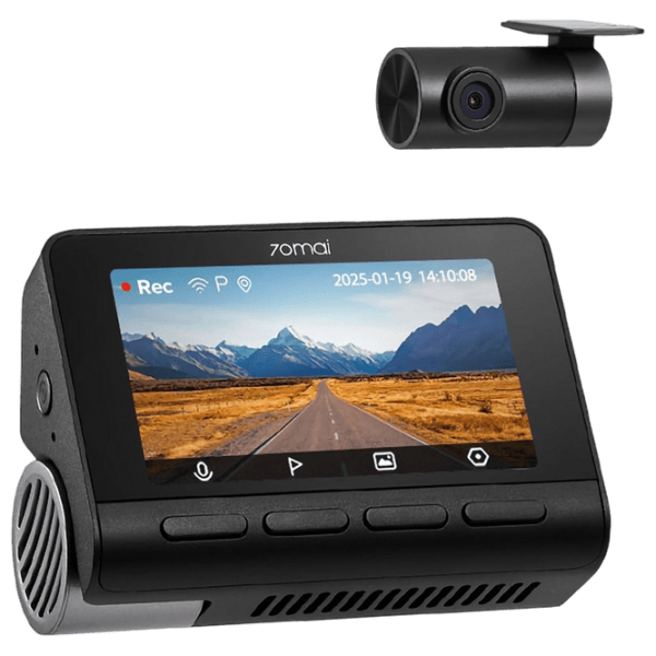 Cameră Auto 70mai A800SE-1-4G 4K Dash Cam + Rear Cam RC22 CMOS/ Black photo 1