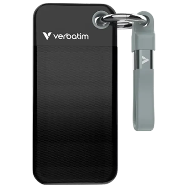 SSD Verbatim Pocket 256 GB VER_32415 / Black photo 1