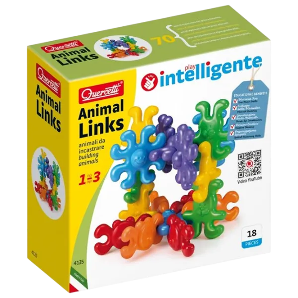 Constructor Quercetti Animal Links Clasic/ Multicolor photo 1