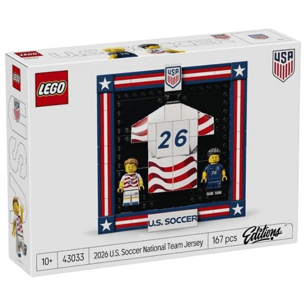 Constructor LEGO 2026 U.S. Soccer National Team Jersey Clasic/ White photo 1