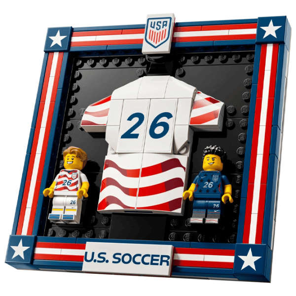 Constructor LEGO 2026 U.S. Soccer National Team Jersey Clasic/ White photo 2