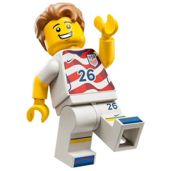 Constructor LEGO 2026 U.S. Soccer National Team Jersey Clasic/ White photo 6