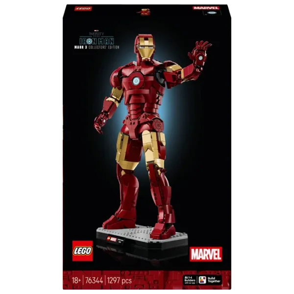 Constructor LEGO Iron Man Mark 3 Collectors' Edition Figuri/ Red photo 1