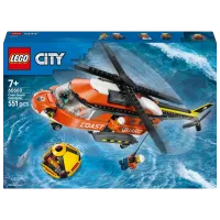 Конструктор LEGO Coast Guard Helicopter Спасатели/ Оранжевый