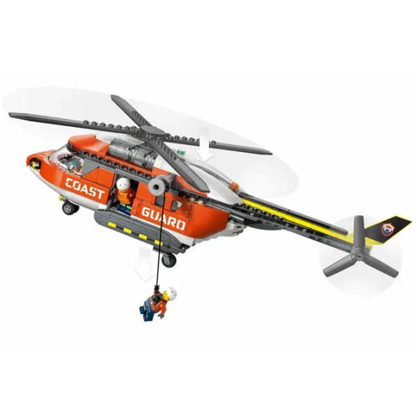 Конструктор LEGO Coast Guard Helicopter Спасатели/ Оранжевый photo 6