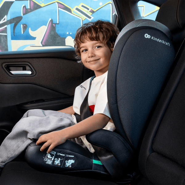 Детское автокресло KinderKraft I-Spark 2 Plus i-Size  3 года - 12 лет / 36 кг / Черный photo 8