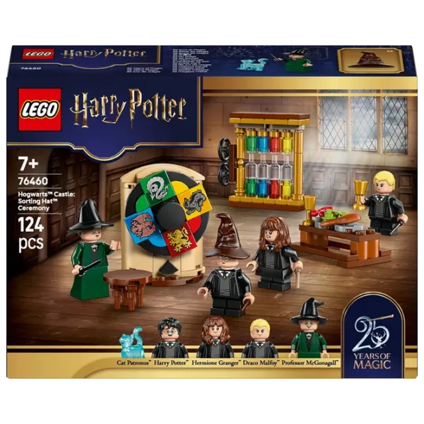 Constructor LEGO Hogwarts Castle: Sorting Hat Ceremony Scenă din film/ Brown photo 1
