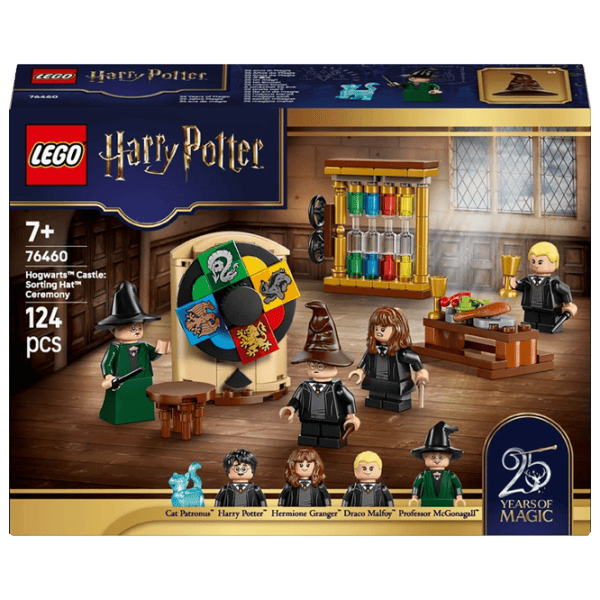 Constructor LEGO Hogwarts Castle: Sorting Hat Ceremony Scenă din film/ Brown photo 1