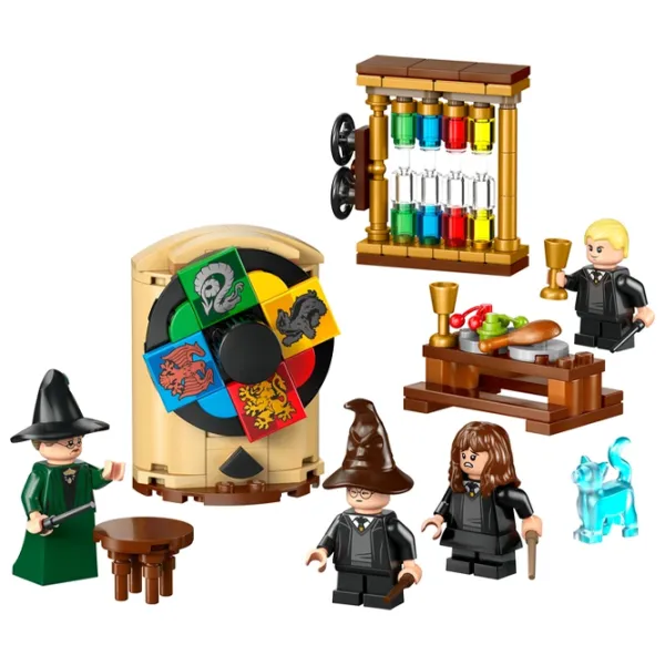Constructor LEGO Hogwarts Castle: Sorting Hat Ceremony Scenă din film/ Brown photo 2