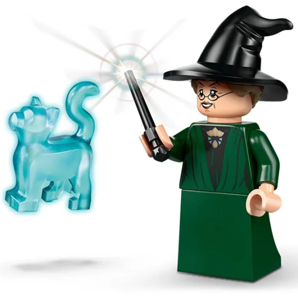 Constructor LEGO Hogwarts Castle: Sorting Hat Ceremony Scenă din film/ Brown photo 9