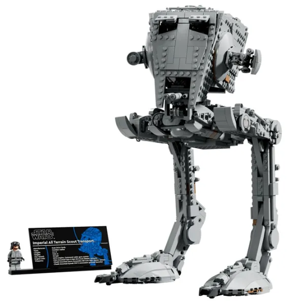 Constructor LEGO AT-ST Walker Figuri/ Gray photo 2