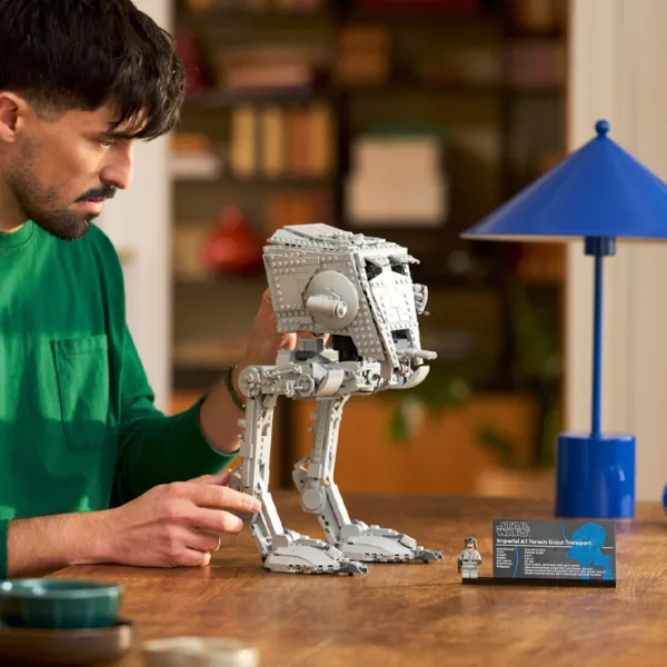 Constructor LEGO AT-ST Walker Figuri/ Gray photo 8