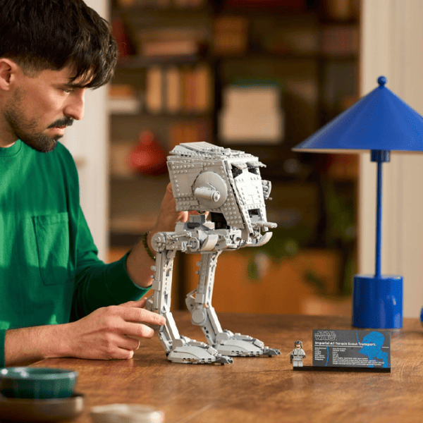 Constructor LEGO AT-ST Walker Figuri/ Gray photo 8