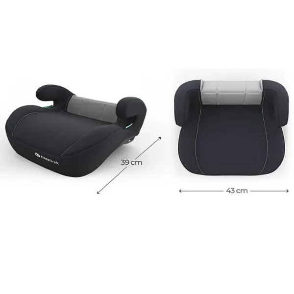 Детское автокресло KinderKraft I-Spark 2 Plus i-Size  3 года - 12 лет / 36 кг / Серый photo 6