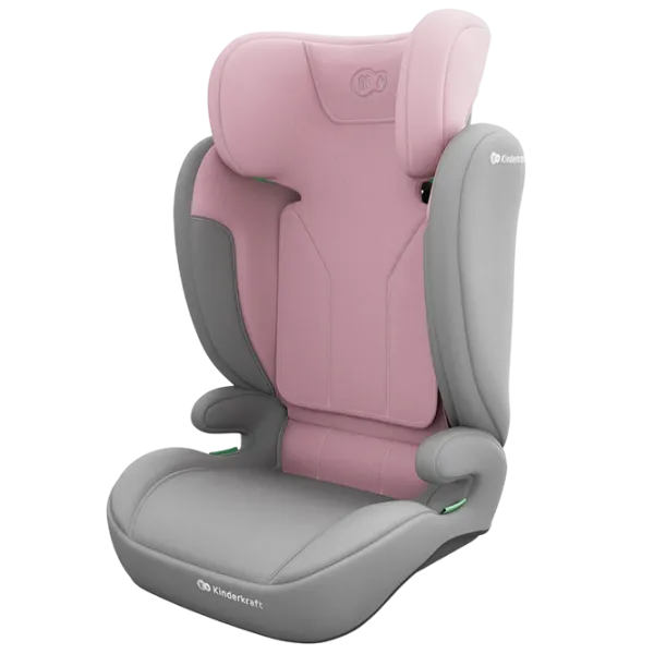 Детское автокресло KinderKraft I-Spark 2 Plus i-Size  3 года - 12 лет / 36 кг / Розовый photo 1