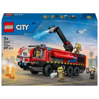 Constructor LEGO Airport Fire Engine Pompieri/ Red