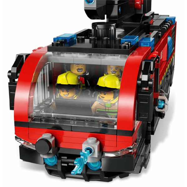 Constructor LEGO Airport Fire Engine Pompieri/ Red photo 4