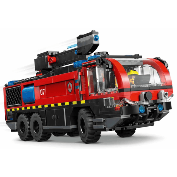 Constructor LEGO Airport Fire Engine Pompieri/ Red photo 5