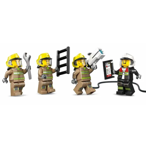 Constructor LEGO Airport Fire Engine Pompieri/ Red photo 7