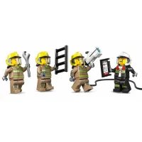 Constructor LEGO Airport Fire Engine Pompieri/ Red photo 7