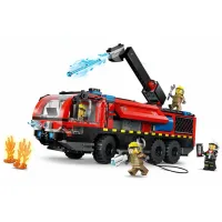 Constructor LEGO Airport Fire Engine Pompieri/ Red photo 8
