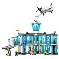 Constructor LEGO Airport with Airplane Avion/ Blue photo 2