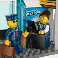Constructor LEGO Airport with Airplane Avion/ Blue photo 6