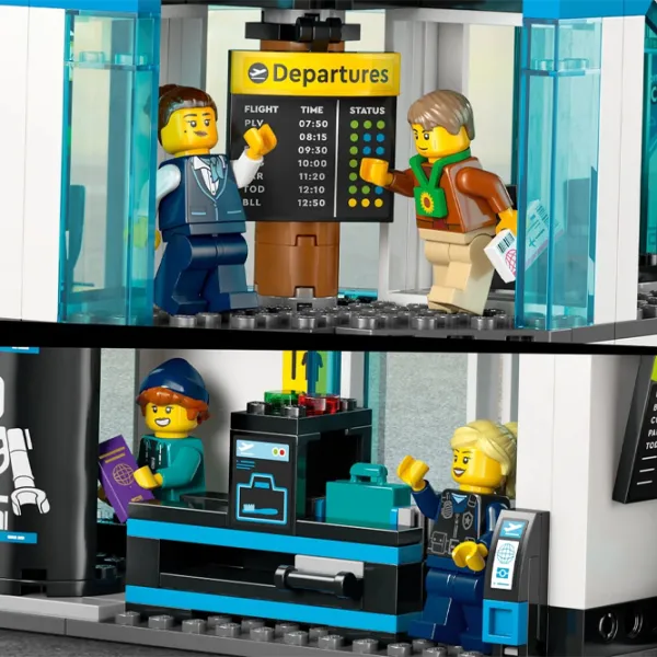 Конструктор LEGO Airport with Airplane Самолёт/ Синий photo 9