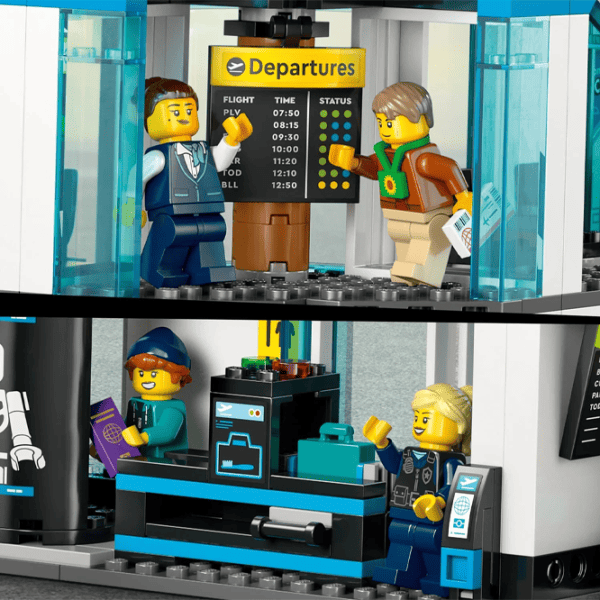 Конструктор LEGO Airport with Airplane Самолёт/ Синий photo 9