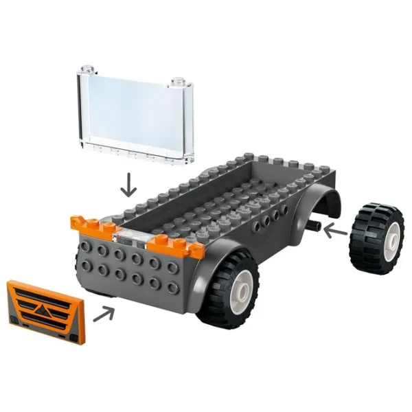 Constructor LEGO Motorcycle Transporter Transport/ Blue photo 4