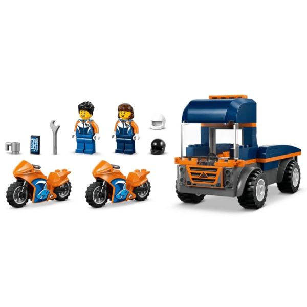 Constructor LEGO Motorcycle Transporter Transport/ Blue photo 5